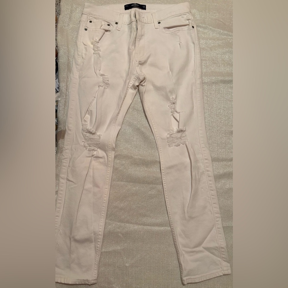 Men's Cream Jeans